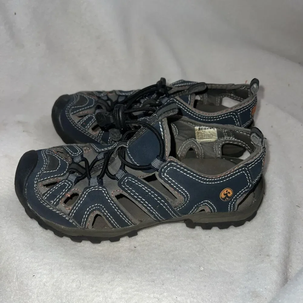 Water Shoes Northside Sandles Shoe Bungee Cord Kids 13 Unisex Gray Beach Hiking